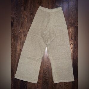 Gil rodriguez rey sherpa fleece wide leg sweatpants